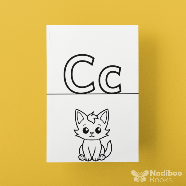 Toddler Colouring Page Cat on Yellow@2x-min Toddler Colouring Page Cat on Yellow
